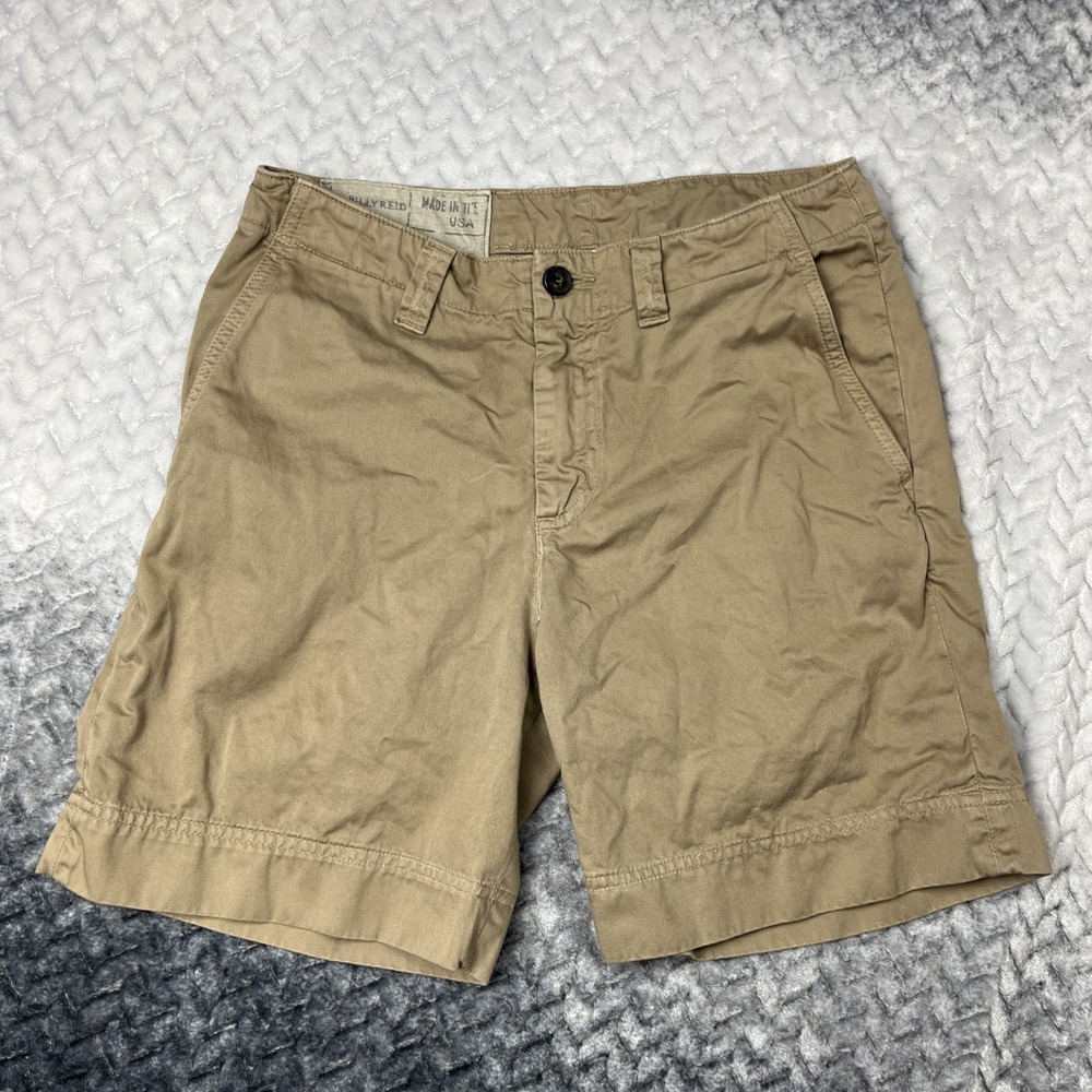 Billy Reid Woody Shorts Men 32" Brown Beach Island Resort Cruise ROC Miltary